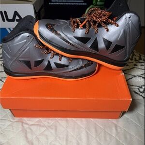 LeBron X lava’s (rare hard to find) 2012 size 3y